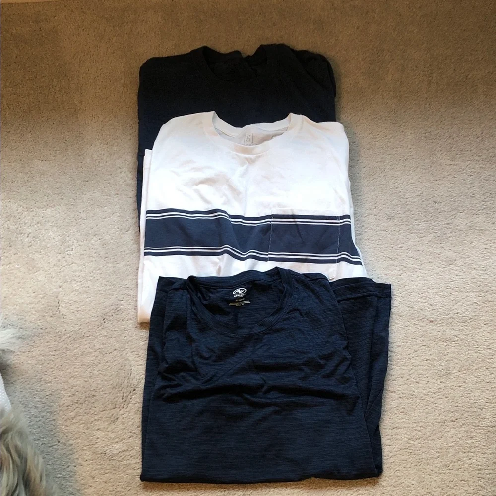 Men's XLarge t-shirt bundle set of 3